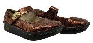 Alegria Paloma PRO Riches Mujer Talla 39 Marrón Cobre Metálico Mary Jane - Imagen 1 de 8