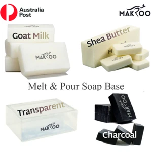 Soap Base - 100% Pure, Natural & Low Sweat - Melt and Pour Soap by Makroo - Picture 1 of 23