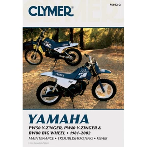 Clymer Repair/Service Manual 81-02 Yamaha PW50/PW80/BW80 Big Wheel (M492-2) - Picture 1 of 1