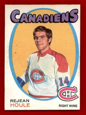 1971-72 O-Pee-Chee #147 Rejean Houle BACK ISSUE
