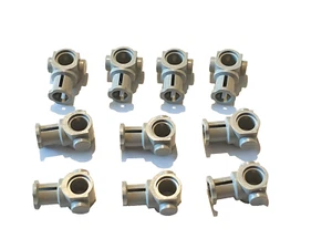 10x Lego Technic Verbinder Achse Pin #3651 hell Grau - Bild 1 von 1