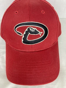 Arizona Diamondbacks MLB Snake LOGO Snapback Hat '47 Red Adult One Size - Picture 1 of 17