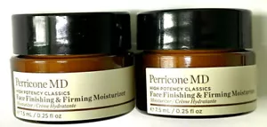 2 X PERRICONE MD HIGH POTENCY CLASSICS FACE FINISHING&FIRMING MOISTURIZER 7.5ML - Picture 1 of 1