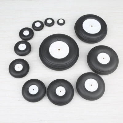 4 Stück Modellflugzeug Reifen & Räder Für RC Auto Flugzeug Ersatzteile - Bild 1 von 4