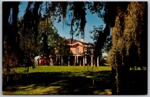 Vintage Natchez Mississippi MS Edgewood Estate Haus Haus 1950er Ansicht Postkarte - Bild 1 von 2