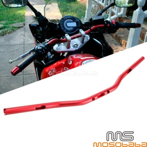 Kit de manillar rojo de 1" 25 mm para Harley Road Glide Softail Street Glide Dyna - Imagen 1 de 9
