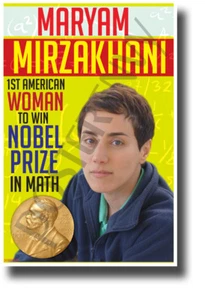 Maryam Mirzakhani - Nobel Prize Winner - NEW Famous Women Math POSTER (fp489) - Picture 1 of 1