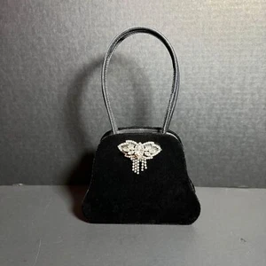 Small Formal Black Purse [Item 791] - Picture 1 of 4