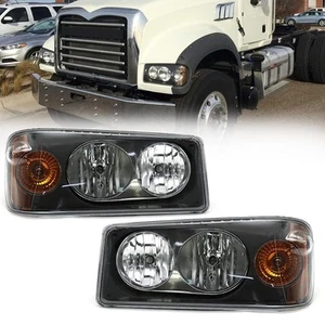 Headlight Assembly for Mack Granite GU713 Halogen Headlamp Compatible Truck Mode - Picture 1 of 13