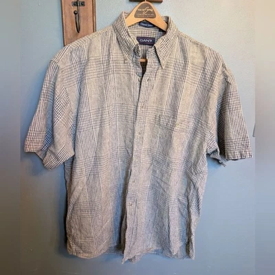 Linen GANT Men's Shirt Size Large - Image 1 of 4