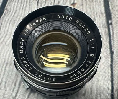Auto Sears 55mm F1.8 M42 Mount Lens Screw Mount Japan Camera - Image 1 of 4