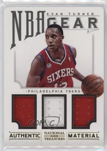 2012-13 Panini National Treasures NBA Gear Trios /99 Evan Turner #25 - Picture 1 of 3