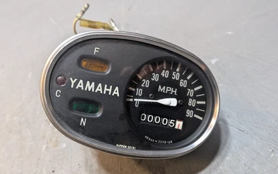 Velocímetro Yamaha YL1 Twin Jet 1966 1967 Foto 1 de 4