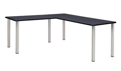 Regency Kee 60 x 66 pulgadas Escritorio esquinero en forma de L Foto 1 de 4