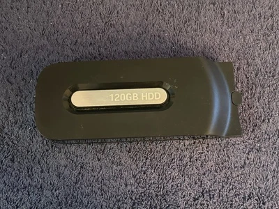 Console ufficiale Microsoft XBOX 360 Fat 120 GB disco rigido disco rigido unità di archiviazione giochi - Immagine 1 di 4