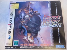 Fighter's History Dynamite Sega Saturn Import US Seller