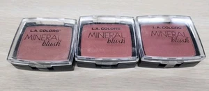 L.A. COLORS Mineral Blush "Tender Rose" CMB872 0.15 Oz Lot Of 3 New Sealed  - Picture 1 of 3