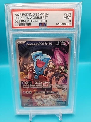 Team Rocket's Wobbuffet 203 Sv: Scarlet & Violet Promo Cards Holo - Image 1 of 2