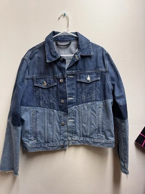 Jaqueta jeans Helmut Lang Pieced - Imagem 1 de 4