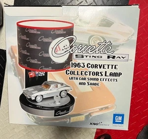 1963 Corvette Stingray Desk Table Lamp Working Light & Sound KNG America - Picture 1 of 6