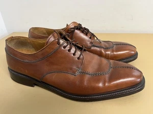 Zapatos de Vestir Mezlan Coimbra Cuero Marrón Punta Dividida, Hechos en España, Talla 11.5 M - Imagen 1 de 12