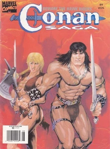 Conan Saga #89 (Kiosk) FN; Marvel | mit Tasche + Brett - Bild 1 von 1