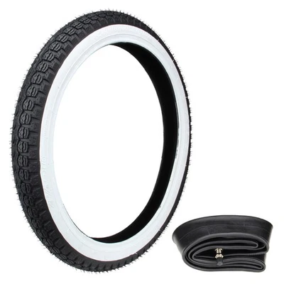 Weißwand Reifen Schlauch Set H-675 2.25-16 (2 1/4 x 16) für Piaggio Ciao - Bild 1 von 4