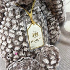 Jellycat TAG COVER PROTECTORS 20 Pack Hard Sturdy Clear Collector Card Quality - Picture 1 of 12