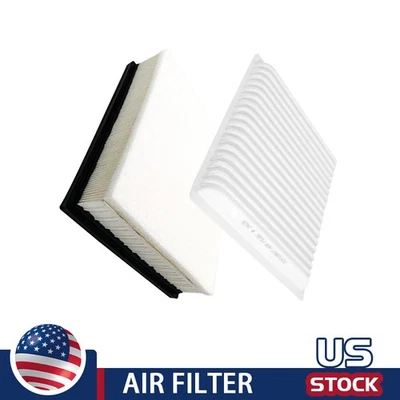 Juego de filtro de aire de motor y filtro de aire de cabina para Lincoln MKX V6 2017-2018 3,7 L Foto 1 de 4