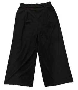Halara Hose Damen Large Petite Schwarz High Rise Pull On Weites Bein Stretch Tasche - Bild 1 von 5
