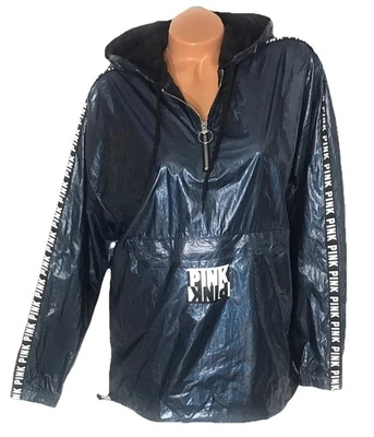 Chaqueta Victoria Secret ROSA Anorak Cortavientos Sudadera con Capucha Talla XS/S Foto 1 de 4