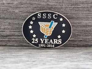 Sheffield Steelers Supporters Club 25 Years 1991-2016 Metal Pin Badge - Picture 1 of 5