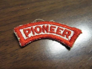 Pioneer White and Red Segment, Twill       eb10 - Picture 1 of 1