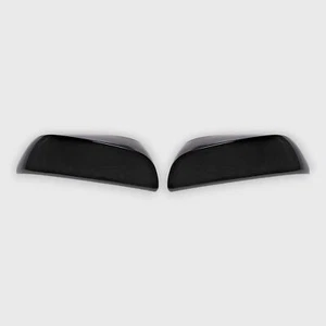Gloss Black Tape-On Overlay Mirror Cover for 16-23 Toyota Tacoma - Picture 1 of 4