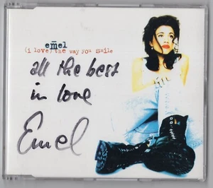 Emel Maxi-CD (I Love) THE WAY YOU SMILE 1994 Electronic House SIGNED autographed - Picture 1 of 2