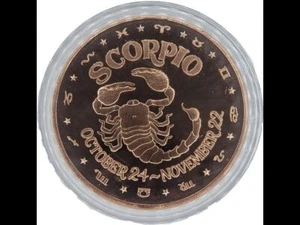 Colección de monedas de cobre de astrología: Escorpio - Imagen 1 de 2