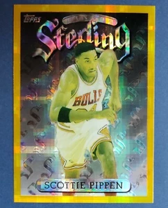 1996-97 Scottie Pippen Finest Sterling Refractor Gold #133 - Bild 1 von 9