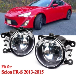 For Scion FR-S 2013-2015 Clear Lens Pair Bumper Fog Lights Replacement Lamps - Picture 1 of 10