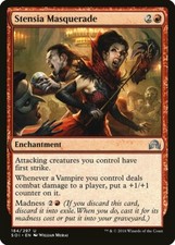 Stensia Masquerade Shadows over Innistrad NM Red Uncommon MAGIC CARD ABUGames