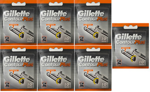Gillette Contour Plus (Atra Plus) Refill Razor Blades - 70 Cartridges