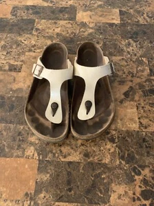 Birkenstock Gizeh Women's Sandals Thong Flip Flops White Size 41 - Picture 1 of 6