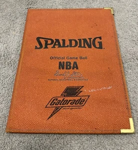 Spalding Official Game Ball NBA Gatorade Notepad Basketball Portfolio Business - Bild 1 von 3