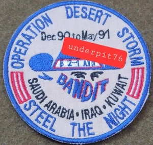 2nd Battalion 1st Regiment Aviation desert storm Patch bravo company bandit  - Picture 1 of 2