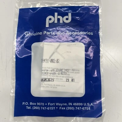 NEW, SEALED, PHD INC, 18431-002-02, SQUARE PROXIMITY SWITCH, 6M. (9E-1) - Image 1 of 3