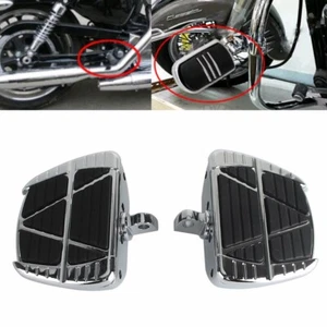Reposapiés abrazaderas estriberas reposapiés pedales para Harley CVO Road Glide FLTRXSE cromo - Imagen 1 de 9