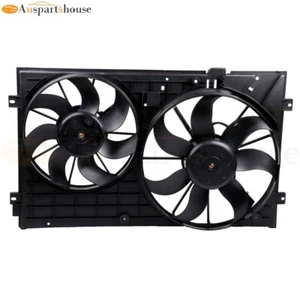 Front A/C Radiator Cooling Fan For Volkswagen Jetta Beetle Passat 2.5L 2.0L - Picture 1 of 8