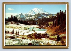 Tipsoo Lake and Mt. Rainier CT-101 Postcard By Kyle Smith Unposted - Picture 1 of 2