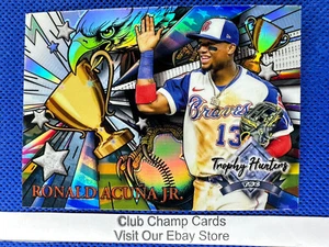 2022 #RL-21 Ronald Acuna Jr Topps Stadium Club Chrome Trophy Hunters Braves - Bild 1 von 2