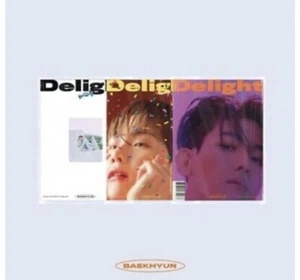EXO Baekhyun - Delight 2nd Mini Album SEALED CD+Photobook+Sticker+Photocard+etc - Imagen 1 de 7