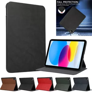 For iPad 10.2" 9th 8th 7th Gen Air 11 M2 Pro 11" Shockproof Smart Leather Case - Picture 1 of 58